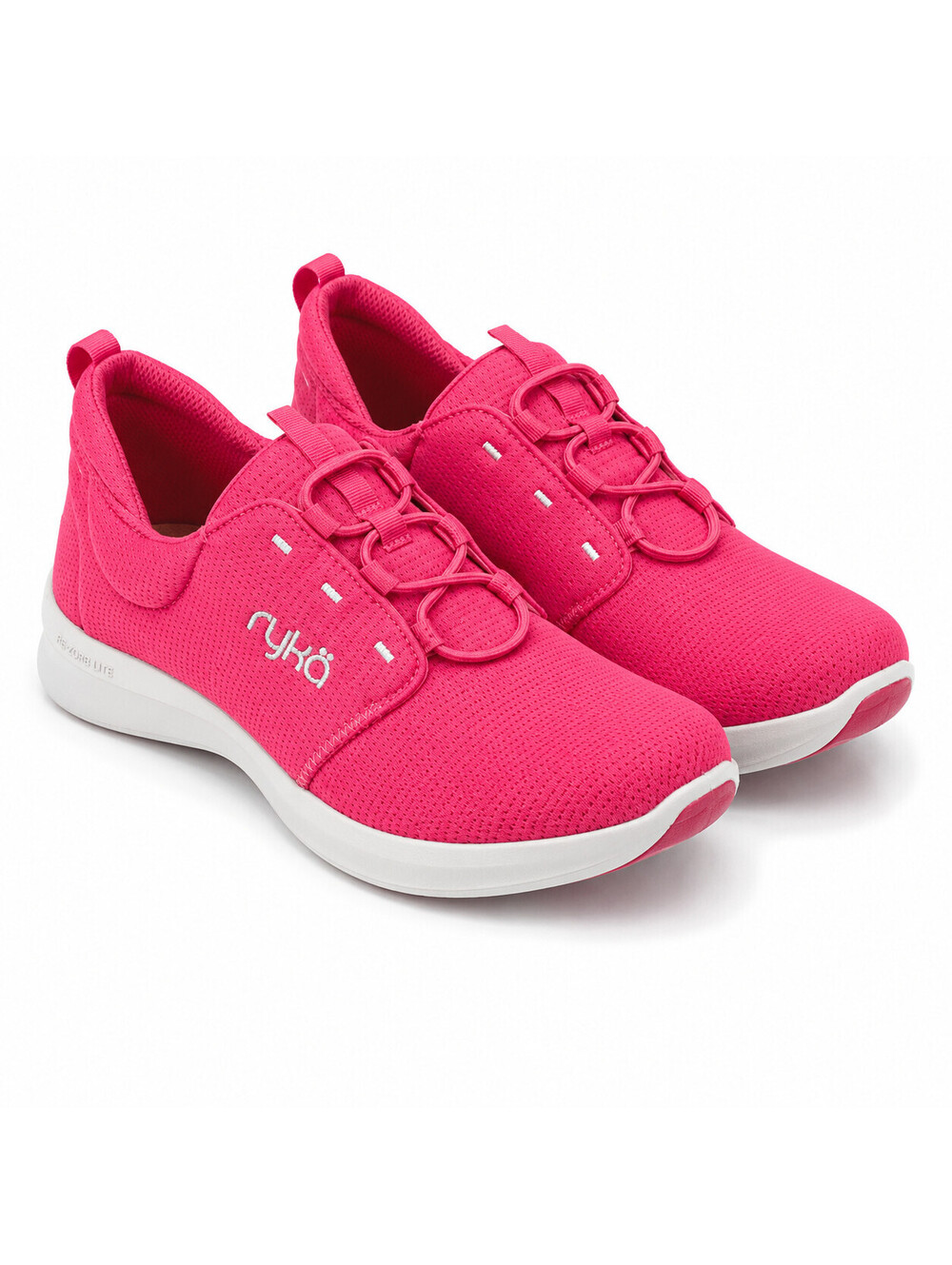 Ryka Women's Renew Slip On Walking Sneaker Hot Pink Size 11W Wide NWOB